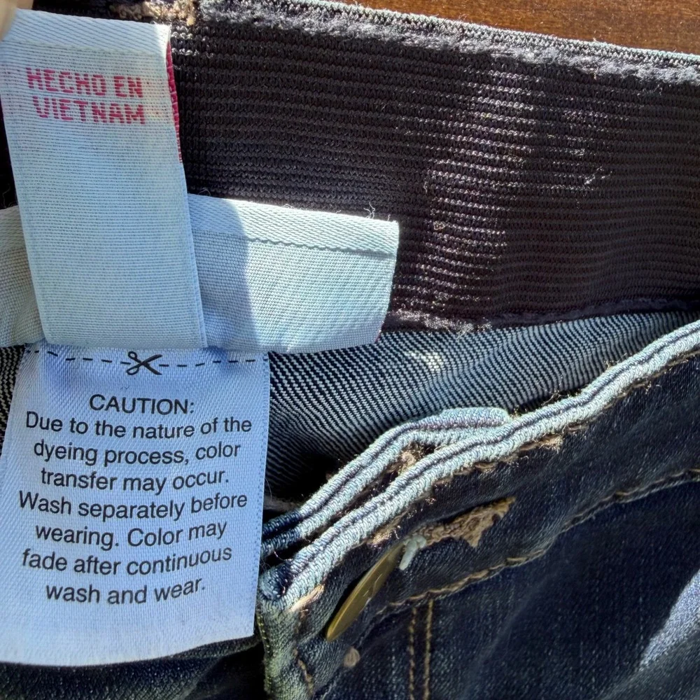 Isabel Maternity by Ingrid & Isabel Skinny Jeans Dark Wash Side Panel 16/33R 29